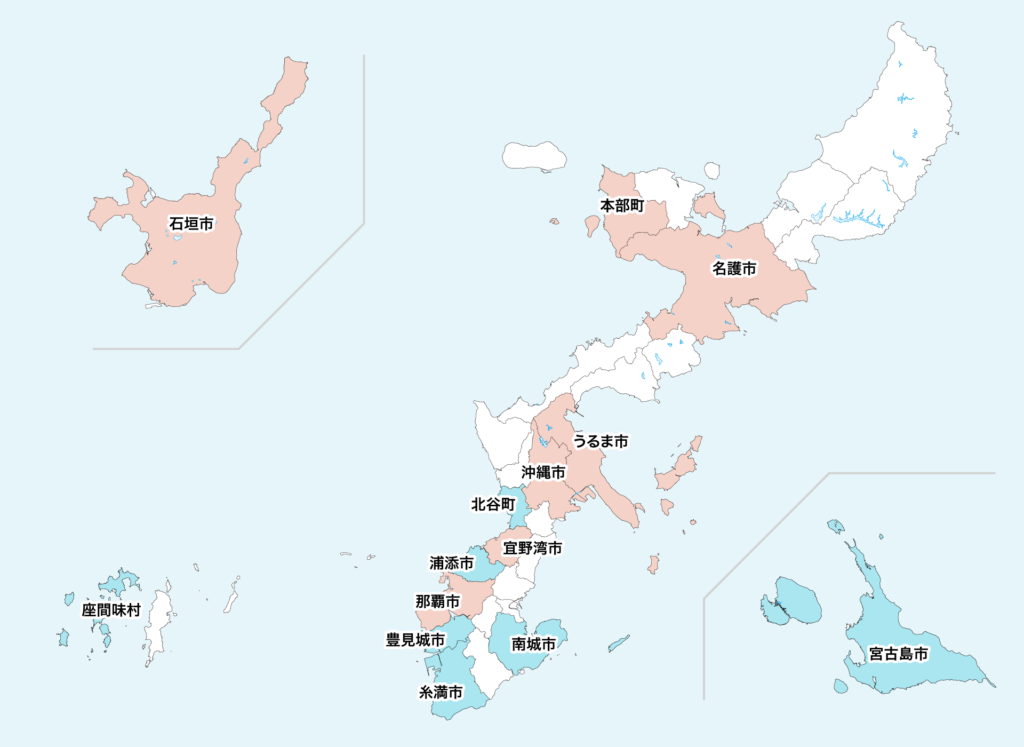 18沖縄県聖火リレーマップ
