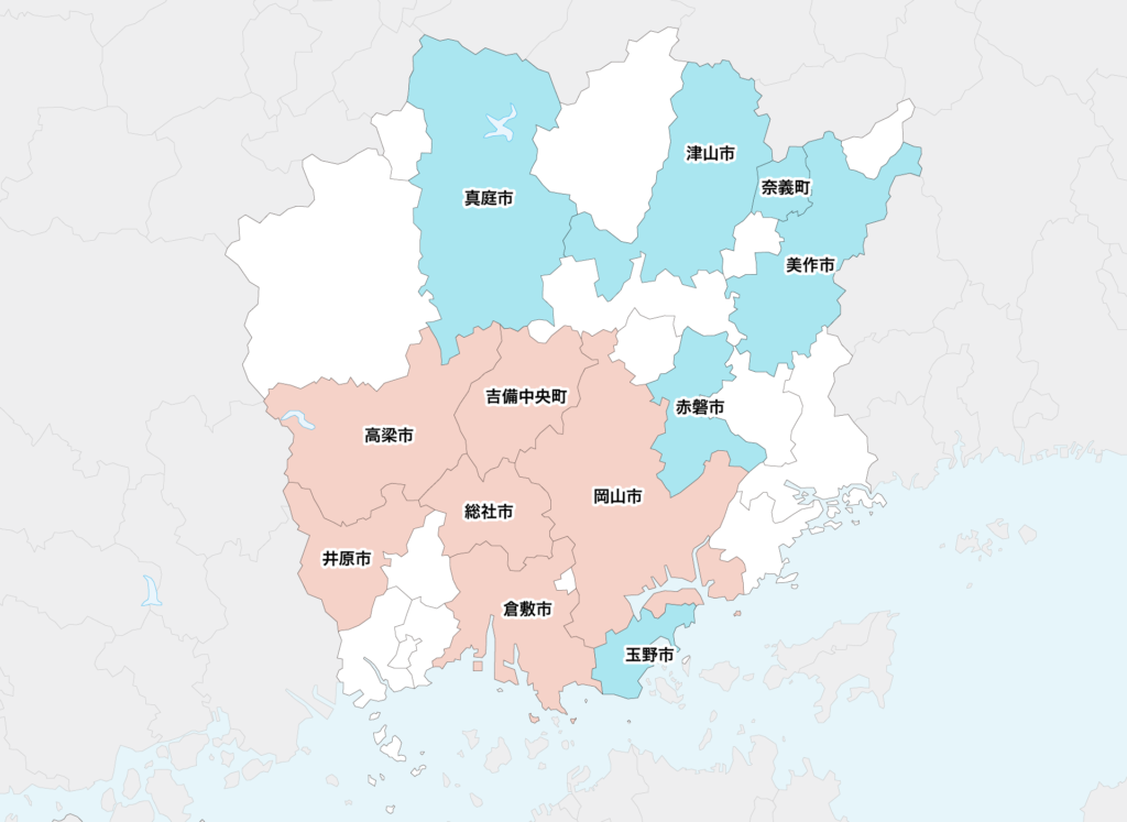 26岡山県聖火リレーマップ
