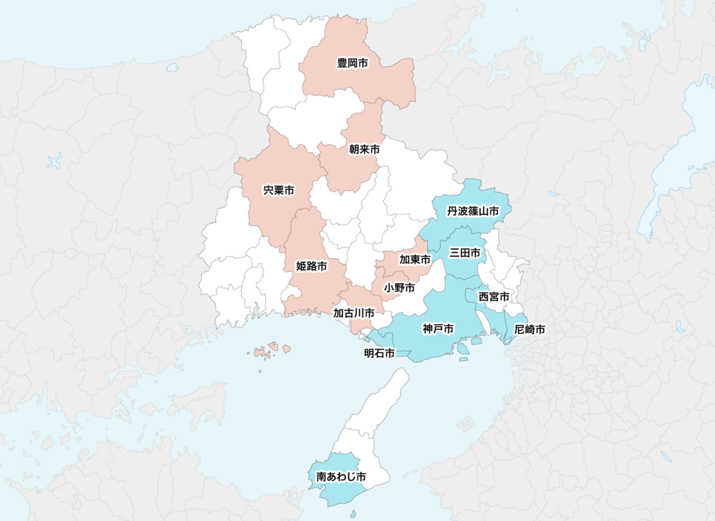 28兵庫県聖火リレーマップ